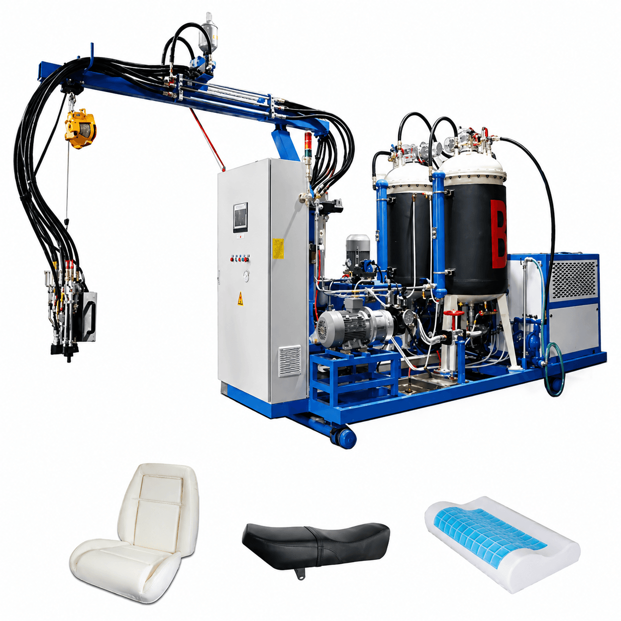Injection de mousse polyurethane